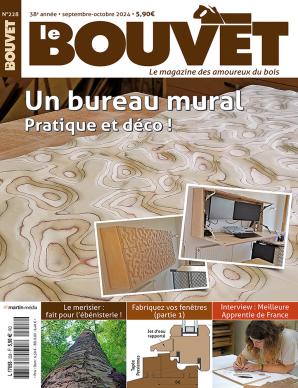 Le Bouvet n°228 – Un bureau mural pratique et déco !